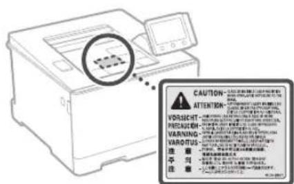 CANON iSensys LBP663Cdw - CLASS1LASERPRODUCT - 1