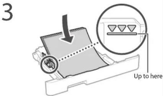 CANON iSensys LBP663Cdw - Loading in the Paper Drawer - 3