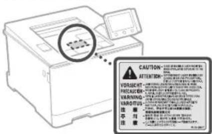 CANON iSensys LBP663Cdw - LASER KLASSE1 - 1
