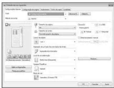CANON iSensys LBP663Cdw - Configurações úteis de impressão - 2