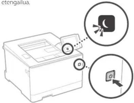 CANON iSensys LBP663Cdw - Badirudi makinak ez duela funtzionatzen - 1