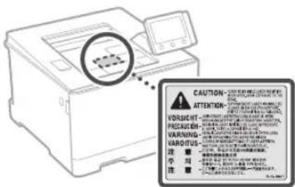 CANON iSensys LBP663Cdw - Varnost Laseria - 1