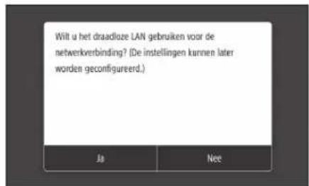 CANON iSensys LBP663Cdw - De verbindsmethode specificeren - 1