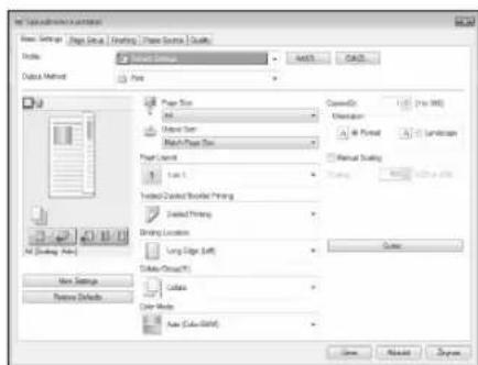 CANON iSensys LBP663Cdw - Naudingi spausdinimo nustatymai - 2
