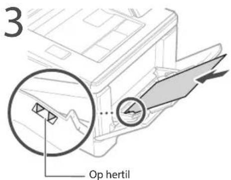 CANON iSensys LBP663Cdw - llægning af papir i multifunktionsbakken - 3