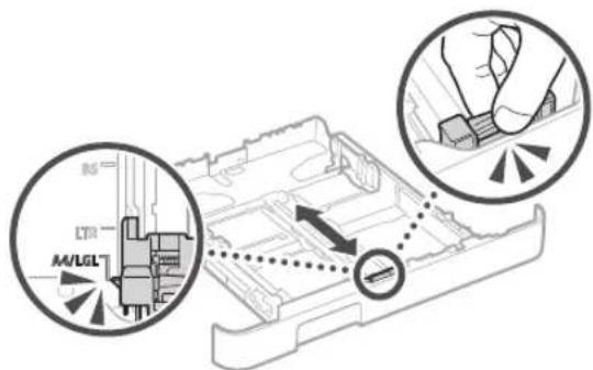 CANON iSensys MF643Cdw - Paperaren tiraderakargatzea - 2