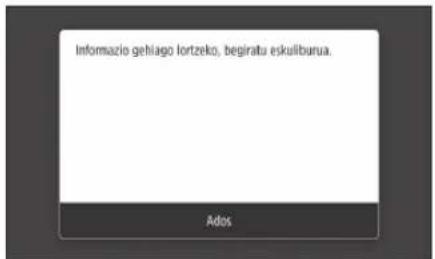 CANON iSensys MF643Cdw - Hari gabeko LAN bidez konektatzeko - 2