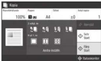 CANON iSensys MF643Cdw - Praktiska kopieringsinställninger - 2