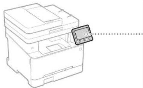 CANON iSensys MF643Cdw - 3anyctnte onepaunoc naneyn ynpablenna - 1