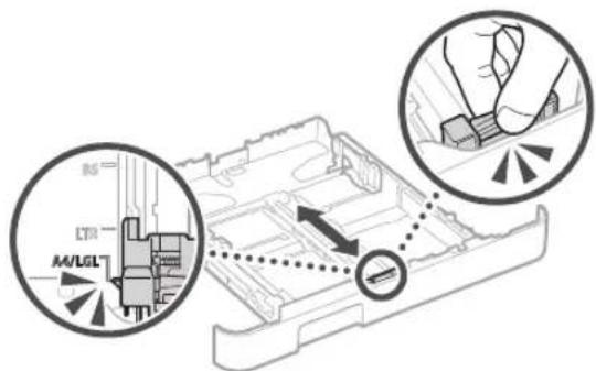 CANON iSensys MF643Cdw - Carregando na gaveta de papel - 2