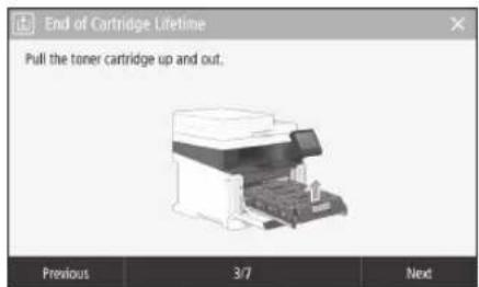 CANON iSensys MF643Cdw - 3amHa KapTpndka i3 TohepOM - 1