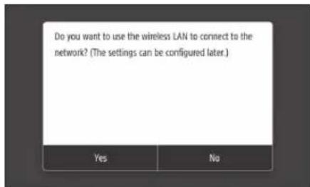 CANON iSensys MF643Cdw - **Specifying the connection method** - 1