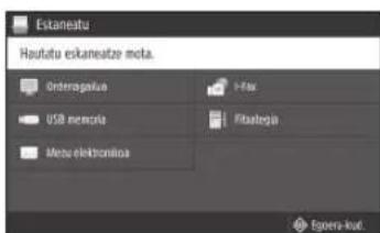 CANON iSensys MF643Cdw - Organagailu batetik eskaneatzeko - 1