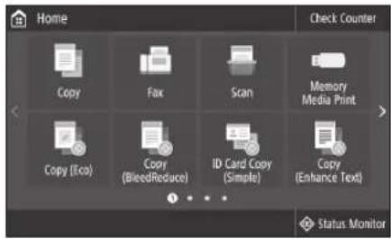 CANON iSensys MF643Cdw - Before starting the configuration: - 1