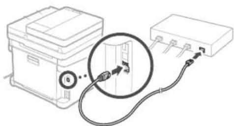 CANON iSensys MF643Cdw - Yhteyden muodostaminen langallisen lahiverkon kautta - 2