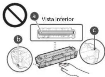 CANON iSensys MF643Cdw - Manipulación del cartucho de tóner - 2