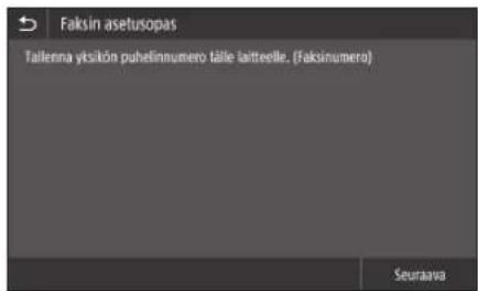 CANON iSensys MF643Cdw - Ennen maarityksen aloittamista: - 2