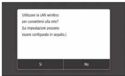 CANON iSensys MF643Cdw - Specificare la modalità di connessione - 1