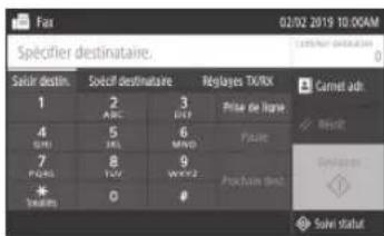 CANON iSensys MF643Cdw - Fonctions de télécopie utiles - 2