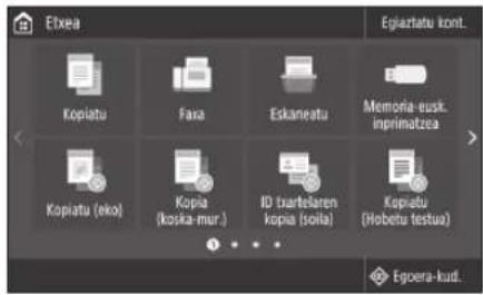 CANON iSensys MF643Cdw - Konfigurazioa hasi aurretik: - 1