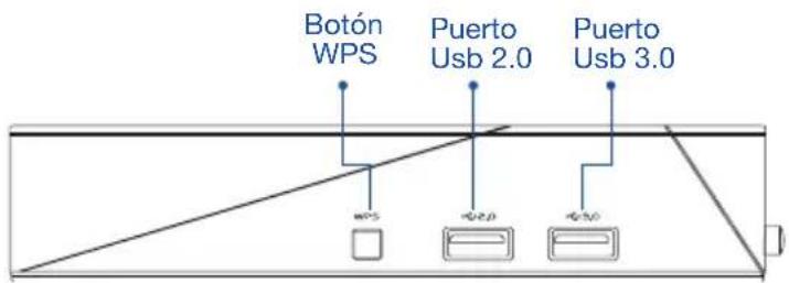 ASUS AiMesh AX6100 - Explicaciones de los botones y puertos - 2