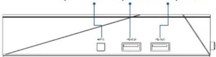 ASUS AiMesh AX6100 - Informace o przyciskach i portach - 2