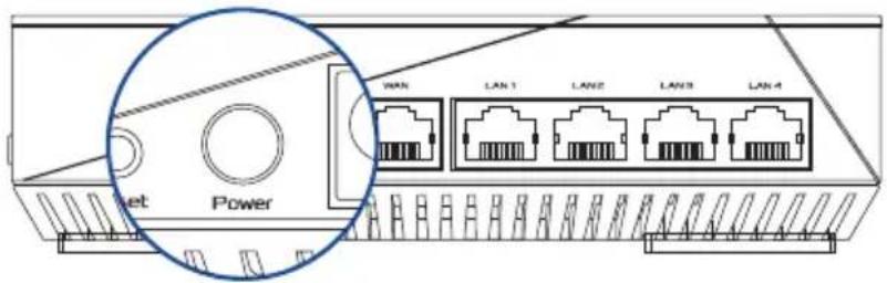 ASUS AiMesh AX6100 - Slapa ruteren. - 1