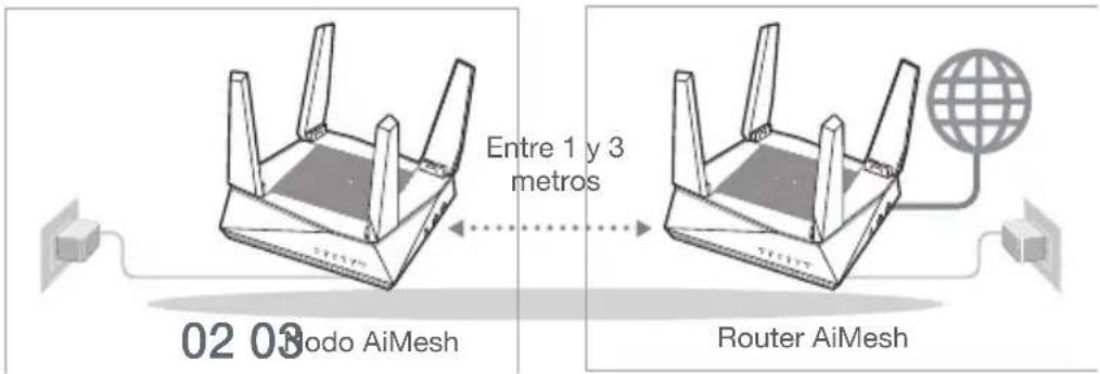 ASUS AiMesh AX6100 - Nodo AiMesh - 1