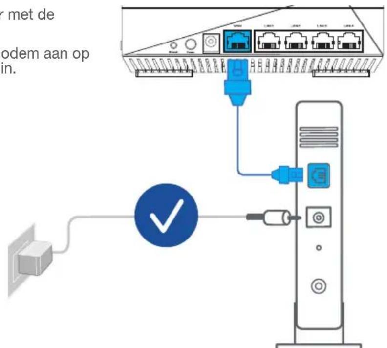 ASUS AiMesh AX6100 - Uw modem voorbereiden - 3