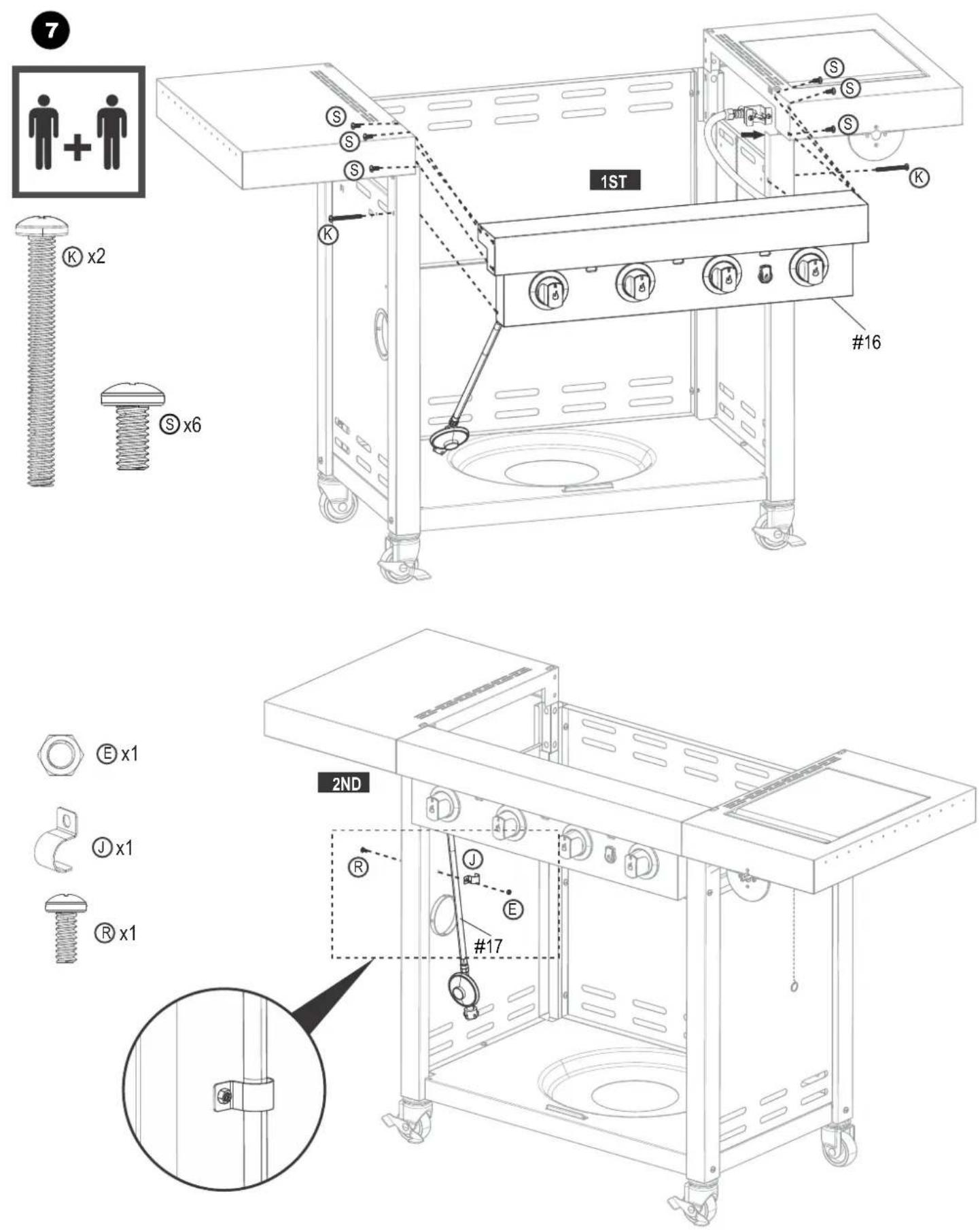 CHAR BROIL Professional 4400 B - תְרָה בַלְאָה - 2