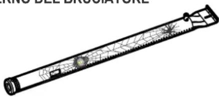 CHAR BROIL Professional 4400 B - PRESENZA DI RAGNI E RAGNATELE ALL'INTERNO DEL BRUCIATORE - 1