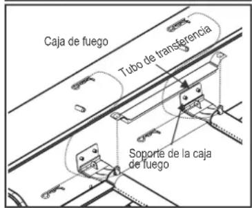 CHAR BROIL Professional 4400 B - Acople correcto quemador a válvula - 4