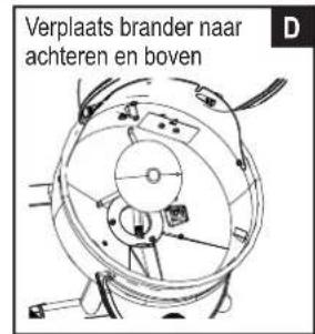 CHAR BROIL Patio Bistro 180B - Reinigen van de Brander - 5