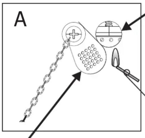 CHAR BROIL Patio Bistro 180B - Encendido del fosforo - 1