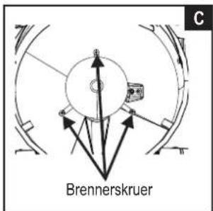 CHAR BROIL Patio Bistro 180B - Rengjoring av brenneren - 4