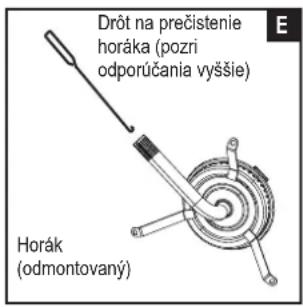 CHAR BROIL Patio Bistro 180B - Čistenie zestavy horáka - 6