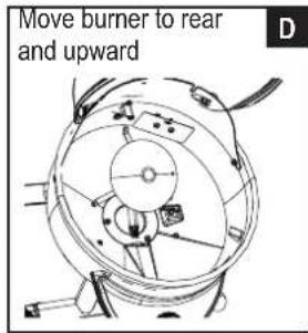 CHAR BROIL Patio Bistro 180B - Cleaning the Burner Assembly - 5