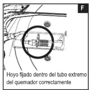 CHAR BROIL Patio Bistro 180B - Limpieza del ensamblaje del quemador - 7