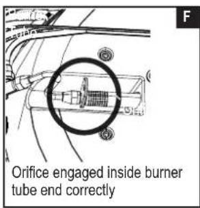 CHAR BROIL Patio Bistro 180B - Cleaning the Burner Assembly - 7