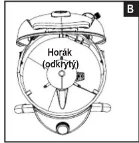 CHAR BROIL Patio Bistro 180B - Čistenie zestavy horáka - 3