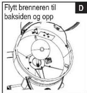 CHAR BROIL Patio Bistro 180B - Rengjoring av brenneren - 5