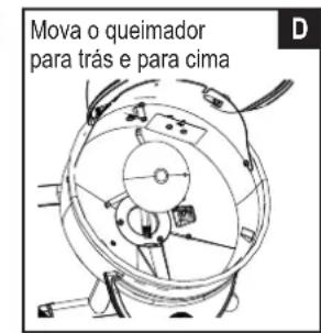 CHAR BROIL Patio Bistro 180B - Limpar o Conjunto do queimador - 5