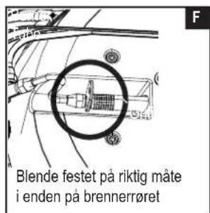 CHAR BROIL Patio Bistro 180B - Rengjoring av brenneren - 7