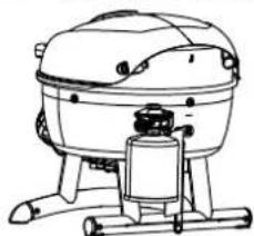 CHAR BROIL Patio Bistro 180B - DANGER - 3