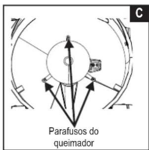 CHAR BROIL Patio Bistro 180B - Limpar o Conjunto do queimador - 4
