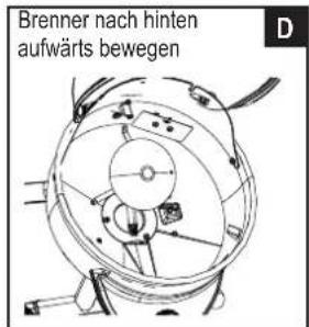 CHAR BROIL Patio Bistro 180B - Reinigen der Brennvorrichtung - 5