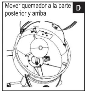 CHAR BROIL Patio Bistro 180B - Limpieza del ensamblaje del quemador - 5