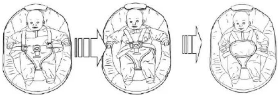 Topmark Noa - WARNING: ALWAYS USE THE CROTCH STRAP WITH SAFETY BELTS. - 1
