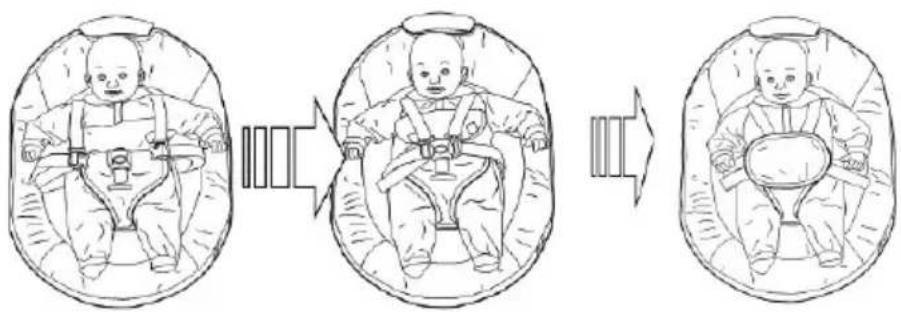 Topmark Noa - WAARSCHUWING: GEBRUK ALTIJD DE VEILIGHEIDSGORDEL IN COMBINATIE MET HET TUSSENBEENSTUK. - 1
