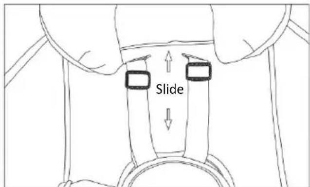 Topmark Noa - WARNING: ALWAYS USE THE CROTCH STRAP WITH SAFETY BELTS. - 3